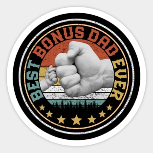 Best Bonus Dad Ever Sticker